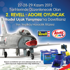 2. Revell - Adore Oyuncak Maket Uçak Yarışması 