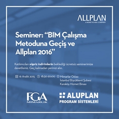 BIM Çalışma Metoduna Geçiş ve ALLPLAN 2016