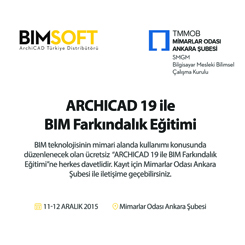 ArchiCAD 19 ile BIM Farkındalık Eğitimi | Ankara