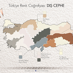 Türkiye’nin Renk Haritası Çıkarıldı