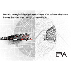 ERA Mimarlık Yaz Staj Programı 2016