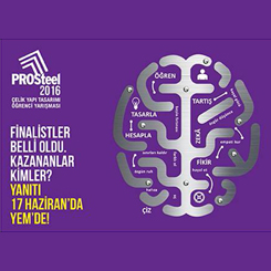 PROSteel 2016'da Finalistler Belli Oldu