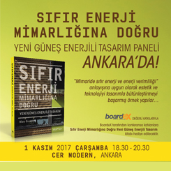 Sıfır Enerji Mimarlığına Doğru: Yeni Güneş Enerjili Tasarım Paneli - Ankara