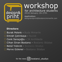 Design & Print Workshop for Architecture Students