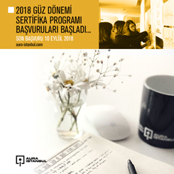 AURA İstanbul 2018 Güz Dönemi Sertifika Programı Başvuruları