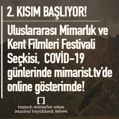 Uluslararası Mimarlık ve Kent Filmleri Festivali Seçkisi Online Gösterimi 2. Kısım Başladı