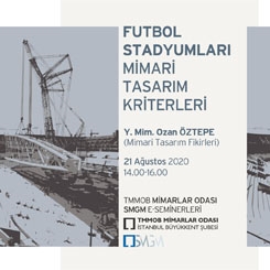 SMGM E-Semineri: Futbol Stadyumları Mimari Tasarım Kriterleri