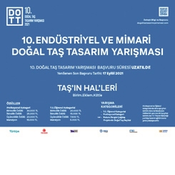 10. Endüstriyel ve Mimari Doğal Taş Tasarım Yarışması