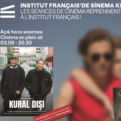 Institut français'de Sinema Gösterimleri Başlıyor