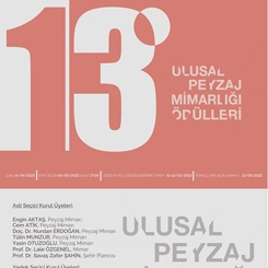 13. Ulusal Peyzaj Mimarlığı Ödülleri