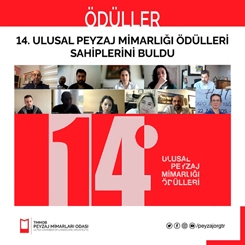 14. Ulusal Peyzaj Mimarlığı Ödülleri Sahiplerini Buldu