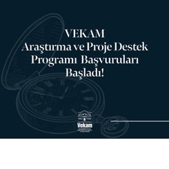 VEKAM Araştırma ve Proje Destek Programı