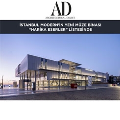 İstanbul Modern’in Yeni Binası “Harika Eserler” Listesinde