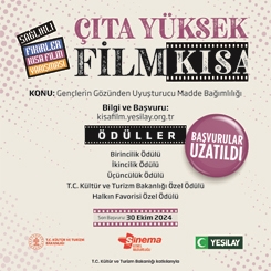 Başvurular Uzatıldı: Yeşilay Sağlıklı Fikirler Kısa Film Yarışması