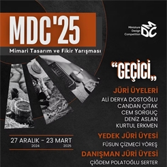 MDC'25 Öğrenci Mimari Tasarım ve Fikir Yarışması