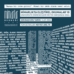 Mimarlıkta Eleştirel Okumalar 10