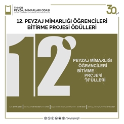 12. Peyzaj Mimarlığı Bölümü Öğrenci Bitirme Projesi Ödülleri Sahiplerini Buldu