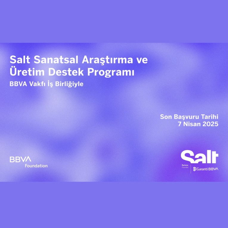 Açık Çağrı: Salt Sanatsal Araştırma ve Üretim Destek Programı