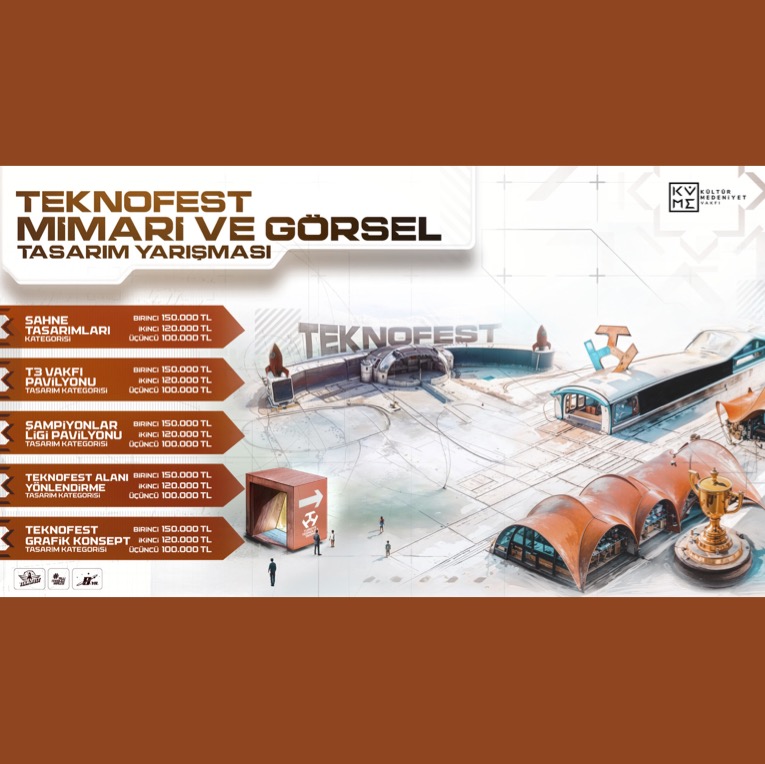 TEKNOFEST Mimari ve Görsel Tasarım Yarışması 