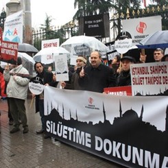 Mimar ve Mühendisler Grubu ''Siluetime Dokunma'' Dedi