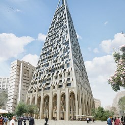 Kudüs'e Libeskind İmzalı Piramit