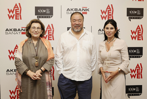 Nazan Ölçer, Ai Weiwei, Suzan Sabancı Dinçer