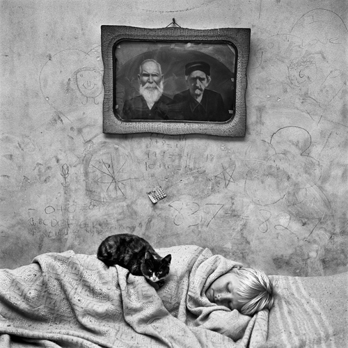 Roger Ballen, Portrait of Sleeping Girl, 2000